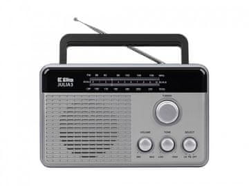 Eltra Eltra Julia 3 Radio AM/FM, srebrn