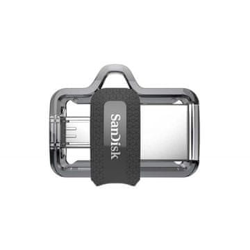 slomart SanDisk Ultra Dual Drive USB ključek 128GB, USB-A/Micro-USB, 150MB/s