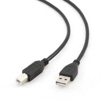 Gembird Gembird U2B-AMBM-1M kabel USB 2.0 AM-BM 1m, črn