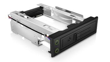 IcyBox ICY BOX IB-166SSK-B zunanja enota za 3,5'' SATA/SAS HDD, črna