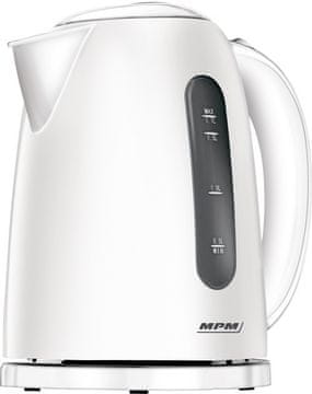 MPM MPM MCZ-85 Električni kuhalnik vode 1,7 L bela