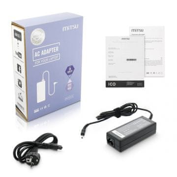 mitsu Samsung 60W napajalnik 19V 3.16A (3.0x1.1mm) za Samsung prenosnike