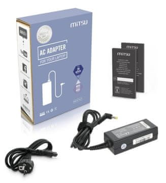 mitsu Mitsu napajalnik 19V 1.58A (5.5x1.7mm) 30W za Acer, Dell, Packard Bell