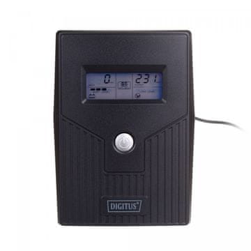 Digitus Digitus DN-170064-LCD UPS, 800VA/480W, Line-Interactive, LCD, AVR