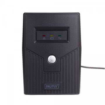 Digitus Digitus DN-170064 neprekinjeno napajanje (UPS) 800VA/480W, Line-Interactive, AVR, 2xSCHUKO, USB, RJ11