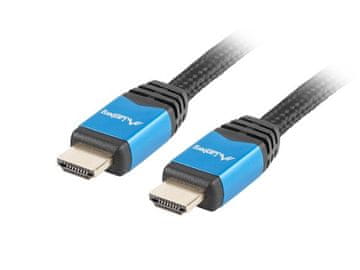 Lanberg Lanberg CA-HDMI-20CU-0018-BL HDMI kabel M/M v2.0 1,8m, črn