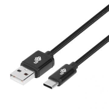 slomart TB USB-USB C kabel 3m, črn