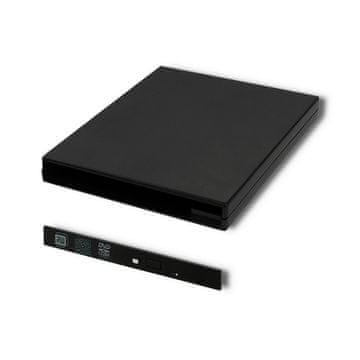 Qoltec Qoltec 518640 zunanja enota za optični pogon CD/DVD SATA, USB 2.0