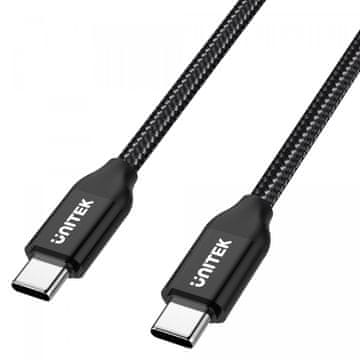 Unitek UNITEK C14059BK kabel USB-C na USB-C, 2m, črn