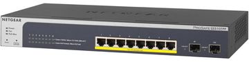 Netgear Netgear GS510TPP omrežni stikalo Smart Managed, 8xGb PoE+, 2xSFP, 190W