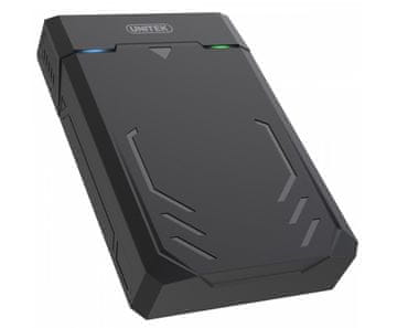 Unitek UNITEK Y-3035 ohišje za HDD/SSD 2,5/3,5 SATA črno