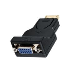 I-TEC i-tec adapter DisplayPort na VGA, črn