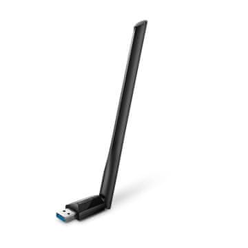 slomart TP-Link ARCHER T3U PLUS mrežna kartica USB AC1300, črna