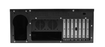 Lanberg Lanberg SC01-3 serversko ohišje ATX 19" 4U, črno