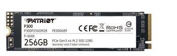 slomart Patriot P300 256GB M.2 NVMe SSD, PCIe Gen 3 x4, 1700/1100 MB/s