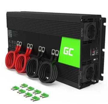 Green Cell Green Cell INV10 pretvornik 12V/230V 2000W/4000W Mod sinus