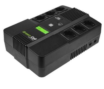 Green Cell Green Cell UPS06 UPS napajalnik 600VA 360W