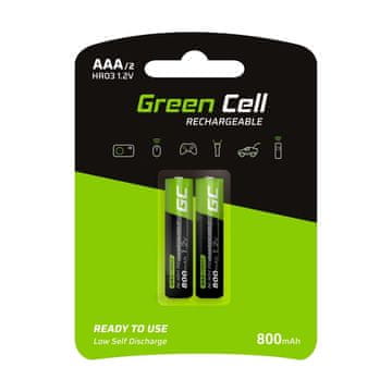 Green Cell Green Cell AAA HR03 akumulatorske baterije, 800mAh, 2 kosa