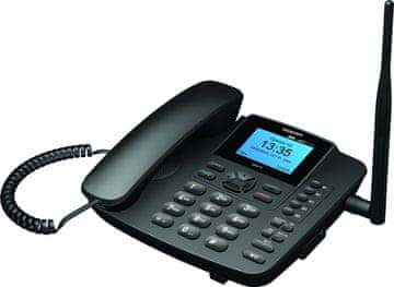 MaxCom MaxCom Comfort MM41D 4G žični telefon, črn