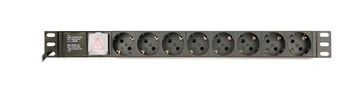 Gembird Gembird EG-PDU-014-C14 razdelilna enota za stojalo, 8x vtičnice, 1U, 10A, aluminij, 3m kabel