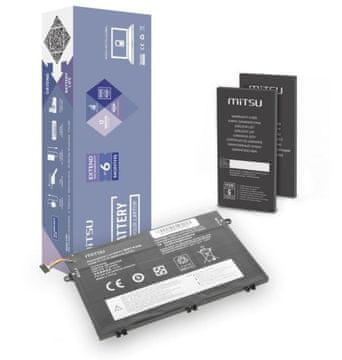mitsu Mitsu Baterija za Lenovo ThinkPad E480, E580 3600 mAh (40 Wh)