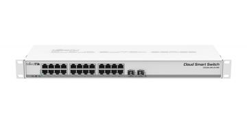 Mikrotik Mikrotik CSS326-24G-2S+RM omrežni stikalni modul, 24xGbE + 2xSFP+, bel