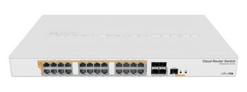 Mikrotik MikroTik CRS328-24P-4S+RM omrežni preklopnik, 24x PoE+ GbE, 4x SFP+