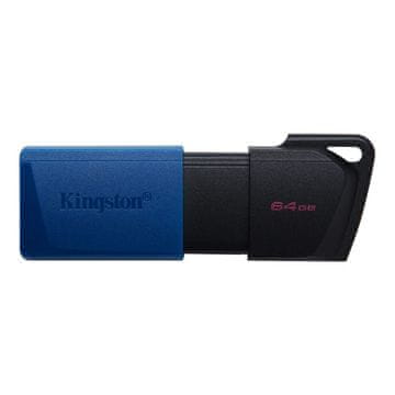 slomart Kingston Data Traveler Exodia M USB ključek 64GB, USB 3.2, črn