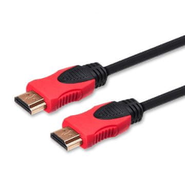SAVIO Savio CL-141 HDMI kabel 2.0, 10m, baker, črna, pozlačeni konektorji, Ethernet/3D