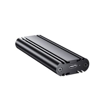 slomart iBox HD-07 zunanja M.2 NVMe SSD enota 10Gb/s, črna