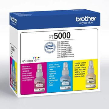 BROTHER Brother BT5000CLVAL Multipack črnila (C, M, Y) do 5000 strani