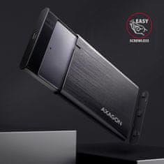 AXAGON AXAGON EE25-A6C zunanja aluminijasta enota za 2.5" SSD/HDD, USB-C 3.2 Gen 1