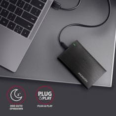 AXAGON AXAGON EE25-A6C zunanja aluminijasta enota za 2.5" SSD/HDD, USB-C 3.2 Gen 1