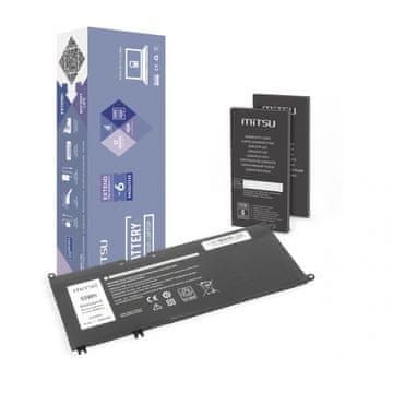 mitsu Mitsu Baterija za Dell Inspiron 15 5587, 7588 3600 mAh (55 Wh) 15.2V