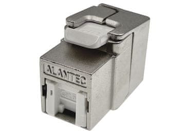Keystone ALANTEC Keystone modul RJ45 STP Cat.6A PoE+ brez orodja
