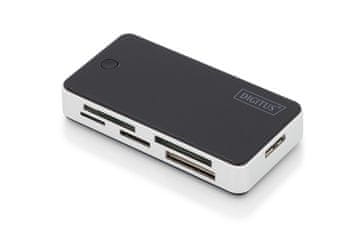 Digitus Digitus DA-70247 čitalnik kartic 5-v-1 USB 3.0 SuperSpeed, črno-srebrn