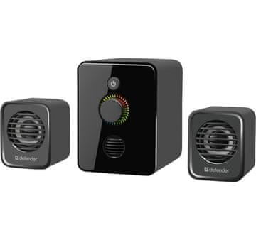 Defender Defender V12 2.1 zvočniki 11W USB, črni