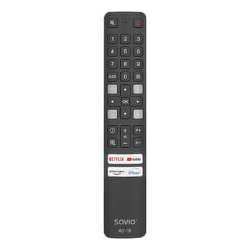 SAVIO Savio RC-15 univerzalni daljinski upravljalnik za TV TCL, Smart TV
