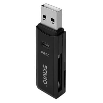SAVIO Savio AK-63 bralnik SD kartic, USB 2.0, 480 Mbps