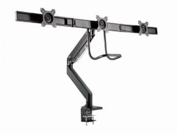 Gembird Gembird MF-3D-01 nastavek za 3 monitorje 17-27" do 6kg, črn