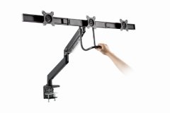 Gembird Gembird MF-3D-01 nastavek za 3 monitorje 17-27" do 6kg, črn