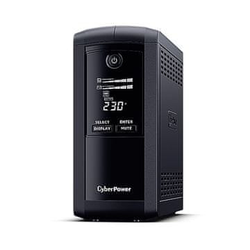CyberPower CyberPower Tracer III VP700ELCD-FR UPS napajalnik, 700VA/390W, 4xFR vtičnice