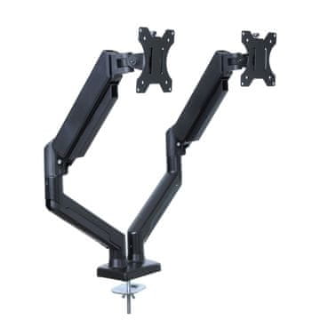 ART ART UM-116 nosilec za 2 monitorja 13-32", plinsko vzmetenje, 2-9kg