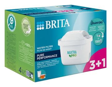 Brita Brita MX+ Pro Pure Performance vložek za filtriranje vode, komplet 4 kosov