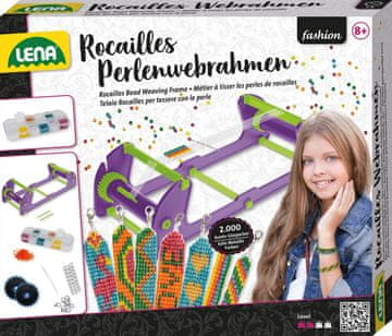 LENA LENA komplet za tkanje zapestnic s steklenimi biseri