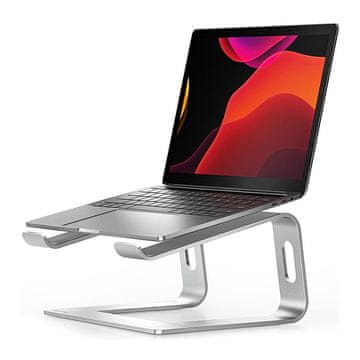 Crong CRONG AluBench stojalo za prenosnik, aluminij, srebrna
