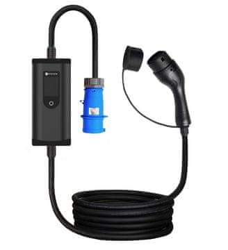 slomart Defenzo ToGo AC7 polnilnik za EV 7000W Tip 2, črn