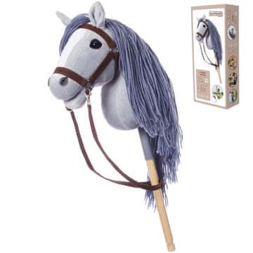 Tootiny Tootiny HOPPIHORSE A3 konj na palici, siv