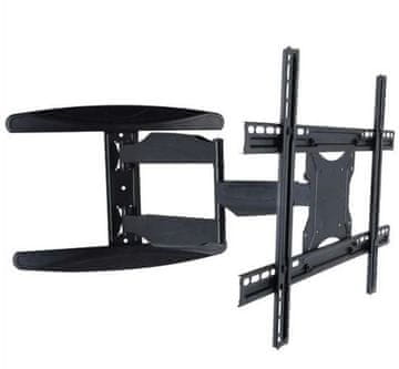 Techly Techly TV stenski nosilec 40-65", 35 kg, vrtljiv in nagibni, črn