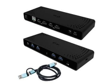 I-TEC i-tec Universal Dual 4K Display priklopna postaja, 85W PD